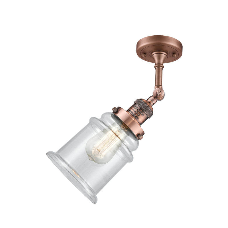 Innovations Lighting Canton 1 Light Sconce Part Of The Franklin Restoration Collection 203-AC-G182