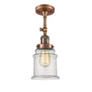 Innovations Lighting Canton 1 Light Sconce Part Of The Franklin Restoration Collection 203-AC-G184-LED