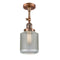 Innovations Lighting Stanton 1 Light Sconce Part Of The Franklin Restoration Collection 203-AC-G262-LED