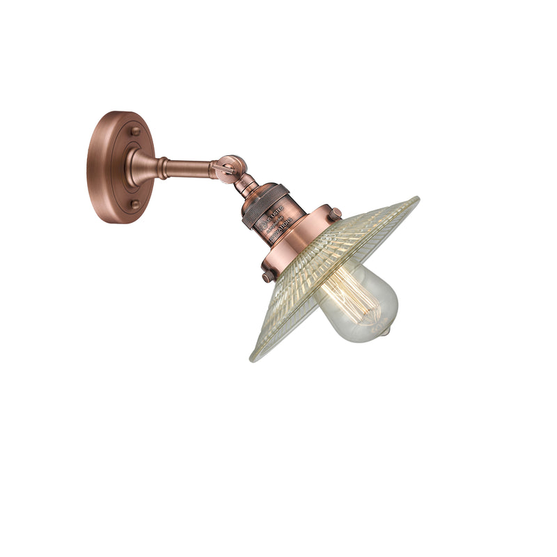 Innovations Lighting Halophane 1 Light Sconce Part Of The Franklin Restoration Collection 203-AC-G2