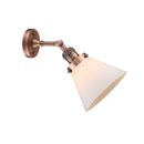 Innovations Lighting Large Cone 1 Light Sconce Part Of The Franklin Restoration Collection 203-AC-G41-LED