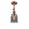 Innovations Lighting Small Bell 1 Light Sconce Part Of The Franklin Restoration Collection 203-AC-G53