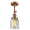 Innovations Lighting Small Bell 1 Light Sconce Part Of The Franklin Restoration Collection 203-AC-G54-LED