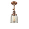 Innovations Lighting Small Bell 1 Light Sconce Part Of The Franklin Restoration Collection 203-AC-G58-LED