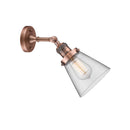 Innovations Lighting Small Cone 1 Light Sconce Part Of The Franklin Restoration Collection 203-AC-G62-LED