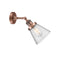 Innovations Lighting Small Cone 1 Light Sconce Part Of The Franklin Restoration Collection 203-AC-G64