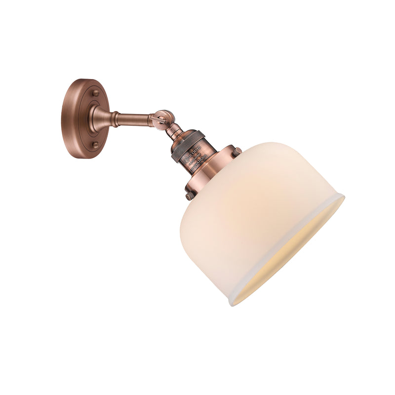 Innovations Lighting Large Bell 1 Light Sconce Part Of The Franklin Restoration Collection 203-AC-G71-LED