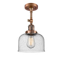 Innovations Lighting Large Bell 1 Light Sconce Part Of The Franklin Restoration Collection 203-AC-G74