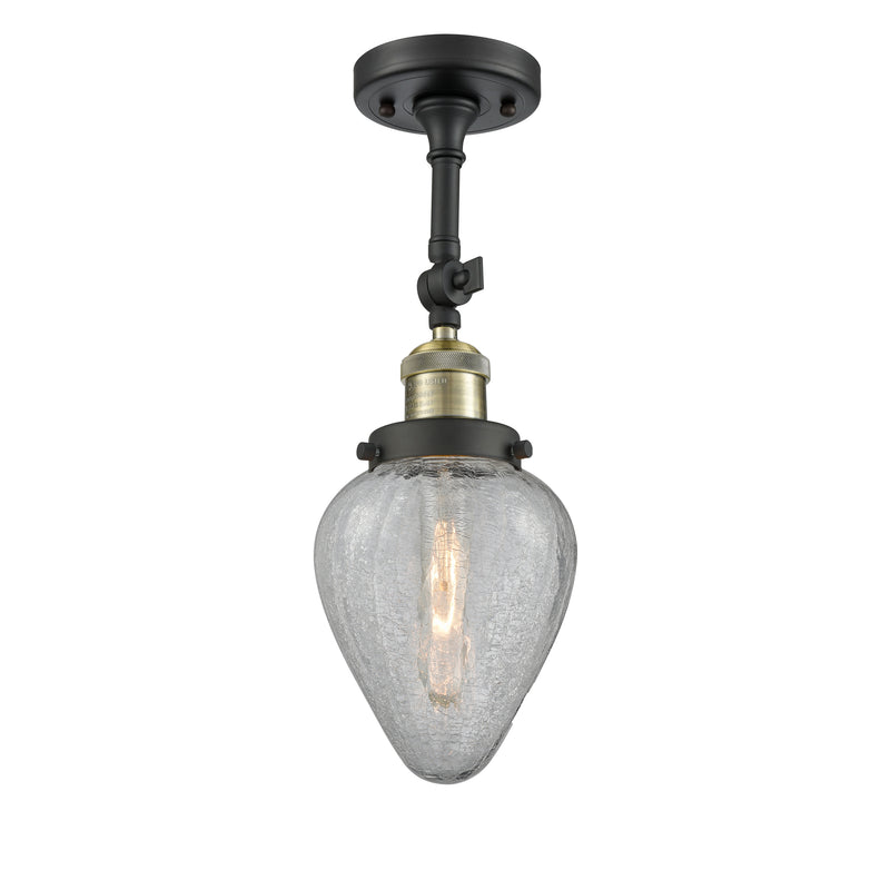 Innovations Lighting Geneseo 1 Light Sconce Part Of The Franklin Restoration Collection 203-BAB-G165-LED