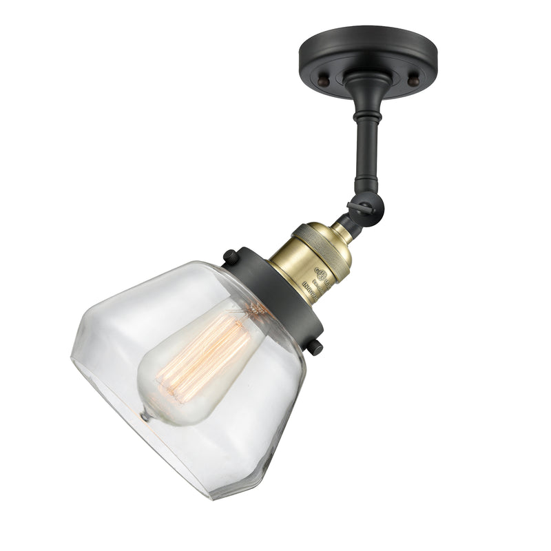 Innovations Lighting Fulton 1 Light Sconce Part Of The Franklin Restoration Collection 203-BAB-G172