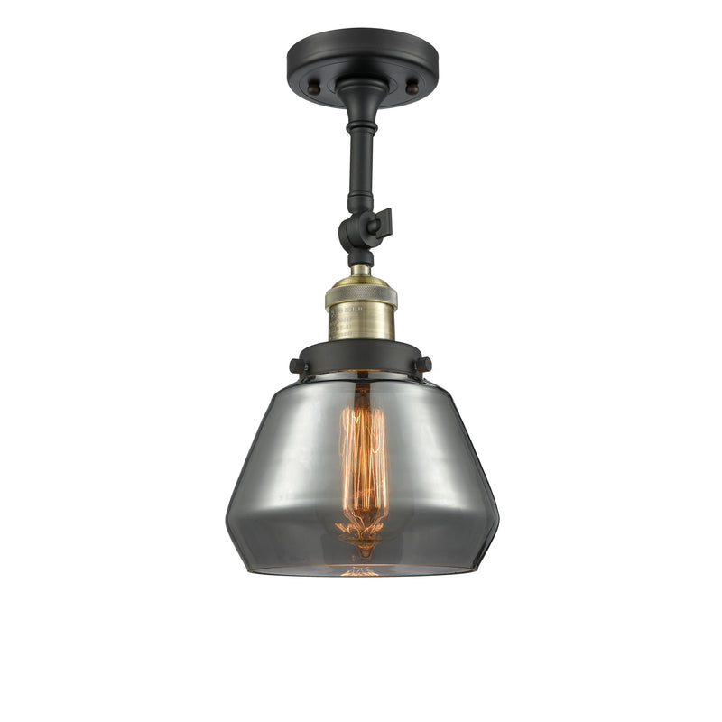 Innovations Lighting Fulton 1 Light Sconce Part Of The Franklin Restoration Collection 203-BAB-G173-LED