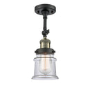 Innovations Lighting Small Canton 1 Light Sconce Part Of The Franklin Restoration Collection 203-BAB-G182S