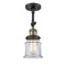 Innovations Lighting Small Canton 1 Light Sconce Part Of The Franklin Restoration Collection 203-BAB-G182S