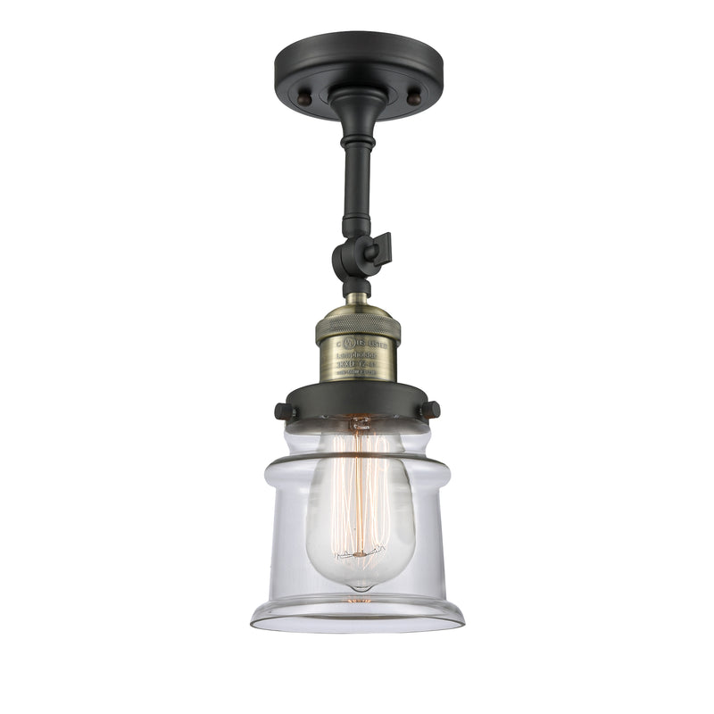 Innovations Lighting Small Canton 1 Light Sconce Part Of The Franklin Restoration Collection 203-BAB-G182S-LED