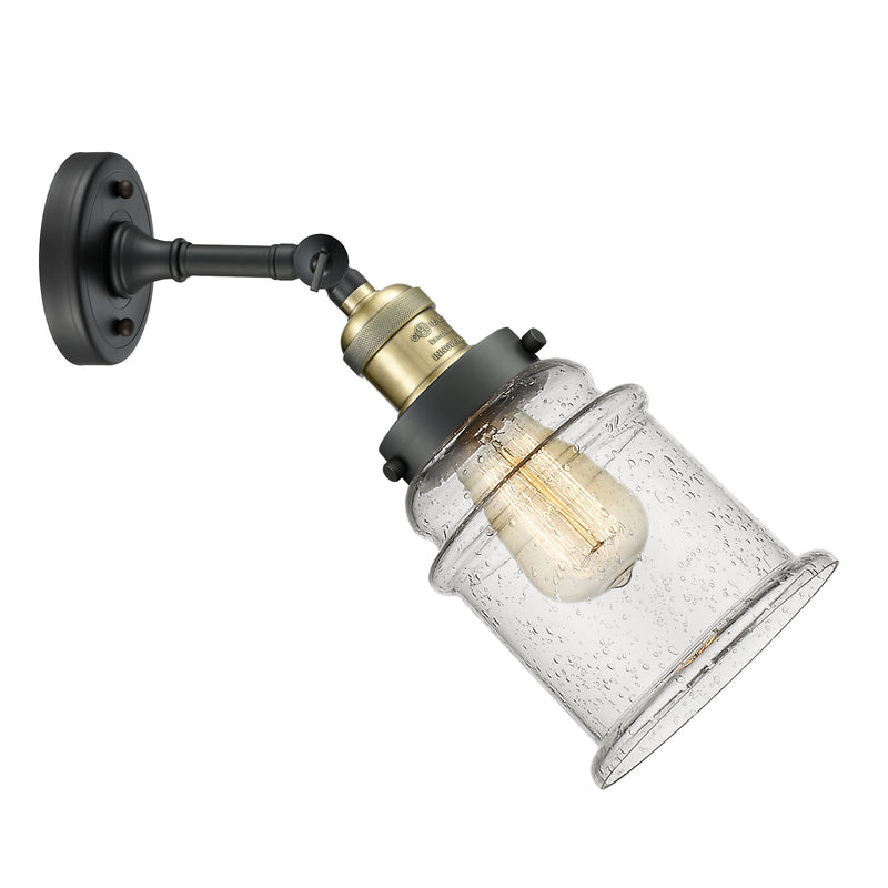 Innovations Lighting Canton 1 Light Sconce Part Of The Franklin Restoration Collection 203-BAB-G184-LED