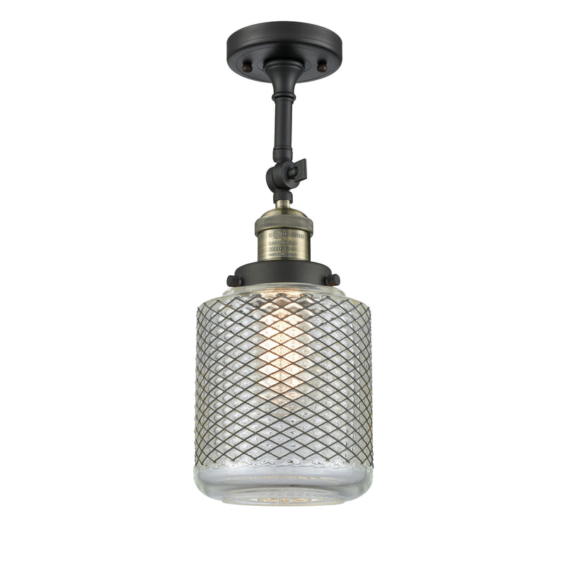 Innovations Lighting Stanton 1 Light Sconce Part Of The Franklin Restoration Collection 203-BAB-G262-LED