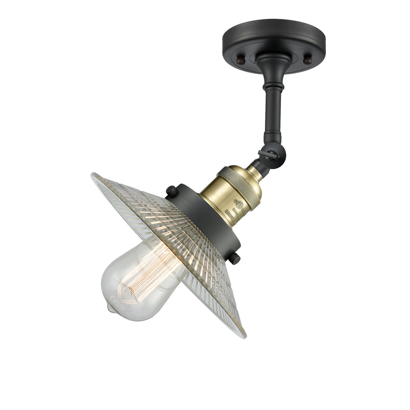 Innovations Lighting Halophane 1 Light Sconce Part Of The Franklin Restoration Collection 203-BAB-G2-LED