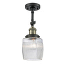 Innovations Lighting Colton 1 Light Sconce Part Of The Franklin Restoration Collection 203-BAB-G302