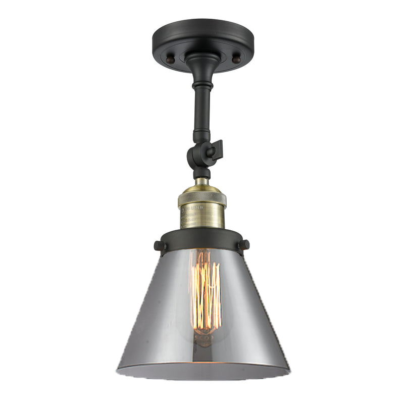 Innovations Lighting Large Cone 1 Light Sconce Part Of The Franklin Restoration Collection 203-BAB-G43