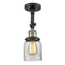 Innovations Lighting Small Bell 1 Light Sconce Part Of The Franklin Restoration Collection 203-BAB-G52-LED