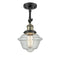 Innovations Lighting Small Oxford 1 Light Sconce Part Of The Franklin Restoration Collection 203-BAB-G534-LED