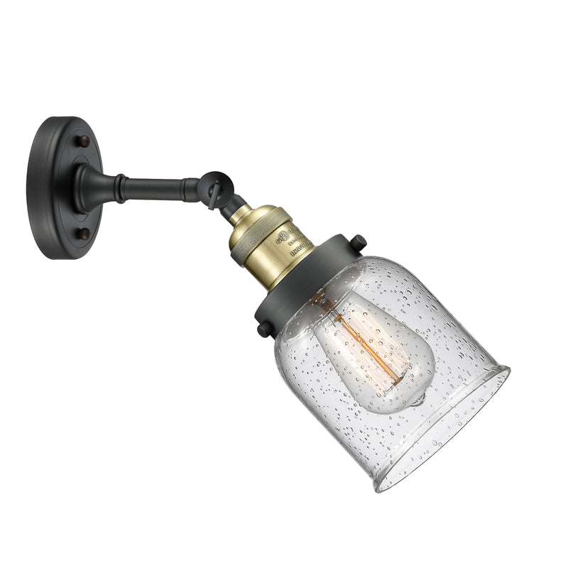 Innovations Lighting Small Bell 1 Light Sconce Part Of The Franklin Restoration Collection 203-BAB-G54-LED