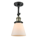 Innovations Lighting Small Cone 1 Light Sconce Part Of The Franklin Restoration Collection 203-BAB-G61