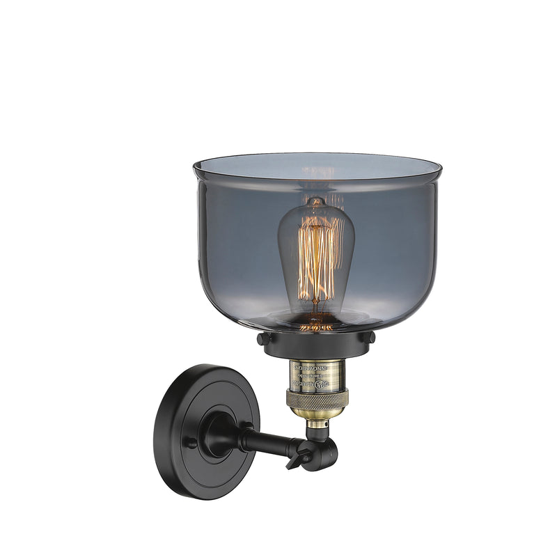 Innovations Lighting Large Bell 1 Light Sconce Part Of The Franklin Restoration Collection 203-BAB-G73