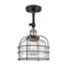 Innovations Lighting Large Bell Cage 1 Light Sconce Part Of The Franklin Restoration Collection 203-BAB-G74-CE-LED