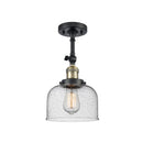 Innovations Lighting Large Bell 1 Light Sconce Part Of The Franklin Restoration Collection 203-BAB-G74