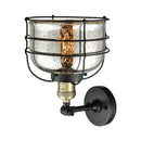 Innovations Lighting Large Bell Cage 1 Light Sconce Part Of The Franklin Restoration Collection 203-BAB-G78-CE