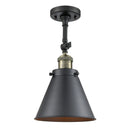 Innovations Lighting Appalachian 1 Light Sconce Part Of The Franklin Restoration Collection 203-BAB-M13-BK-LED