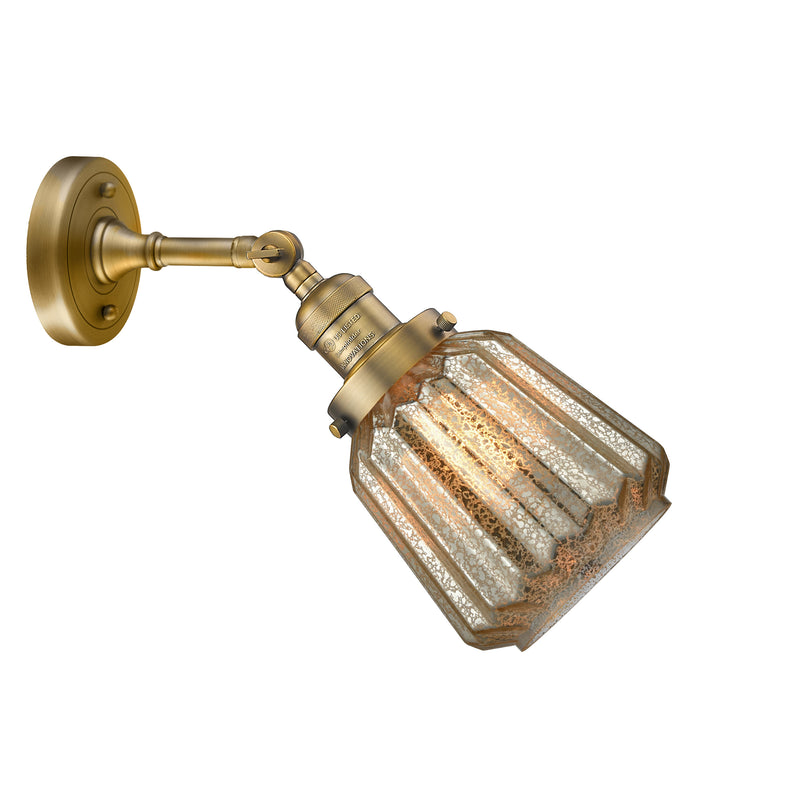 Innovations Lighting Chatham 1 Light Sconce Part Of The Franklin Restoration Collection 203-BB-G146-LED