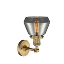 Innovations Lighting Fulton 1 Light Sconce Part Of The Franklin Restoration Collection 203-BB-G173