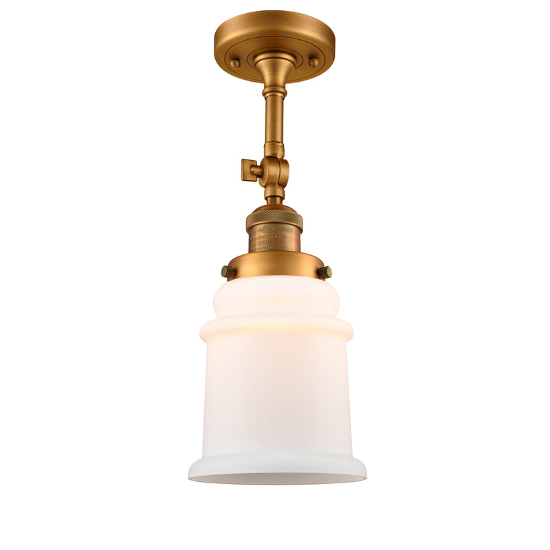 Innovations Lighting Canton 1 Light Sconce Part Of The Franklin Restoration Collection 203-BB-G181