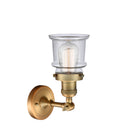 Innovations Lighting Small Canton 1 Light Sconce Part Of The Franklin Restoration Collection 203-BB-G182S-LED