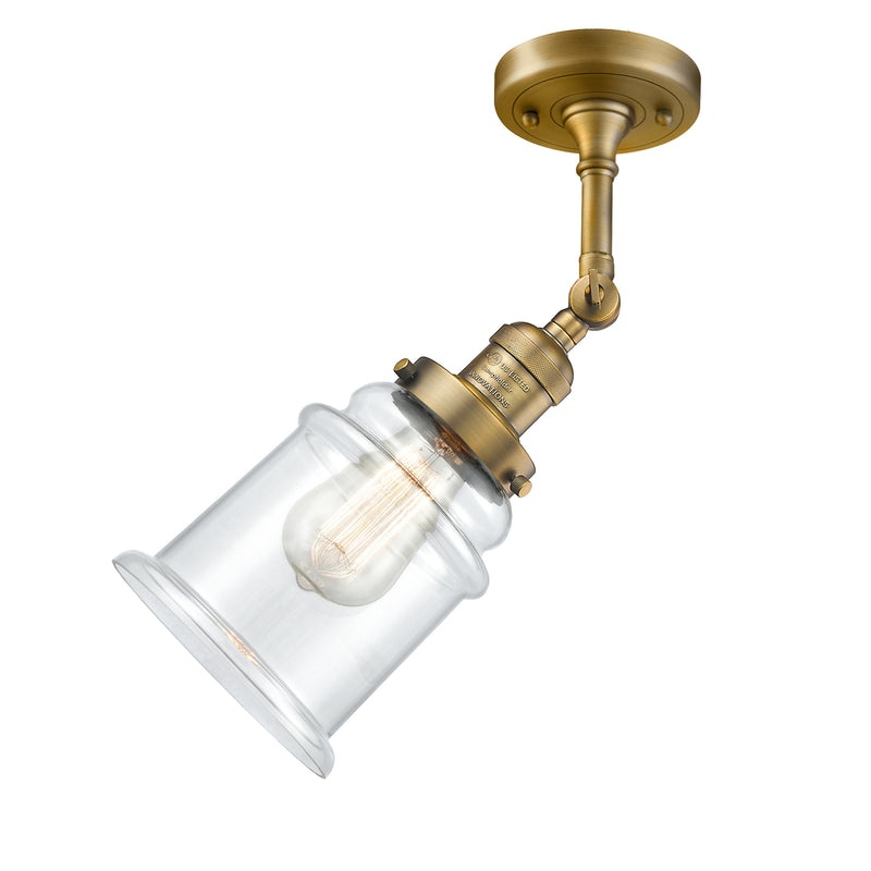 Innovations Lighting Canton 1 Light Sconce Part Of The Franklin Restoration Collection 203-BB-G182