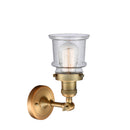 Innovations Lighting Small Canton 1 Light Sconce Part Of The Franklin Restoration Collection 203-BB-G184S-LED