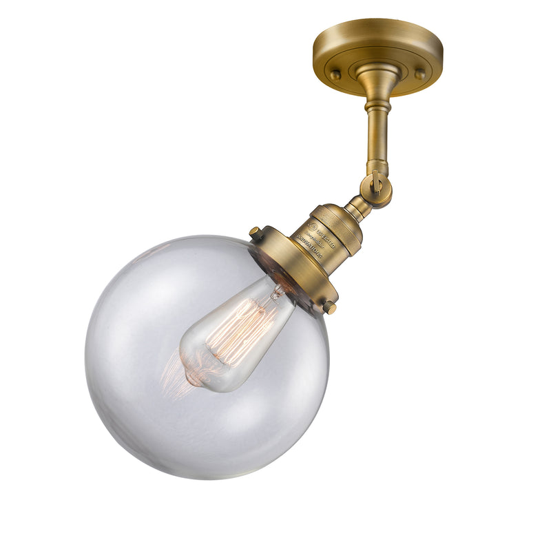 Innovations Lighting Beacon 1 Light 8" Sconce 203-BB-G202-8