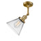 Innovations Lighting Large Cone 1 Light Sconce Part Of The Franklin Restoration Collection 203-BB-G42