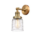 Innovations Lighting Small Bell 1 Light Sconce part of the Franklin Restoration Collection 203-BB-G513