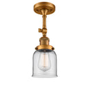 Innovations Lighting Small Bell 1 Light Sconce Part Of The Franklin Restoration Collection 203-BB-G52