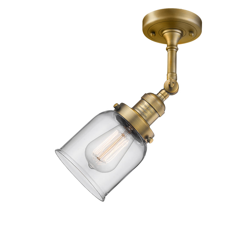 Innovations Lighting Small Bell 1 Light Sconce Part Of The Franklin Restoration Collection 203-BB-G52-LED