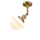 Innovations Lighting Small Oxford 1 Light Sconce Part Of The Franklin Restoration Collection 203-BB-G531