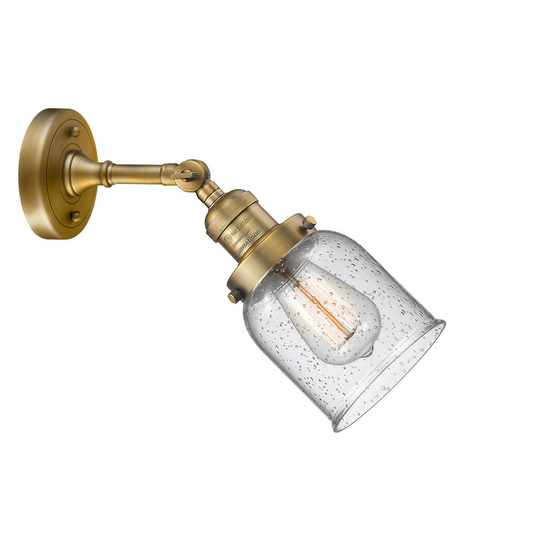 Innovations Lighting Small Bell 1 Light Sconce Part Of The Franklin Restoration Collection 203-BB-G54-LED