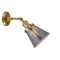 Innovations Lighting Small Cone 1 Light Sconce Part Of The Franklin Restoration Collection 203-BB-G63-LED