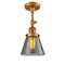 Innovations Lighting Small Cone 1 Light Sconce Part Of The Franklin Restoration Collection 203-BB-G63-LED