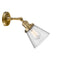 Innovations Lighting Small Cone 1 Light Sconce Part Of The Franklin Restoration Collection 203-BB-G64