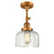 Innovations Lighting Large Bell 1 Light Sconce Part Of The Franklin Restoration Collection 203-BB-G72