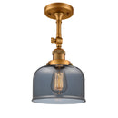 Innovations Lighting Large Bell 1 Light Sconce Part Of The Franklin Restoration Collection 203-BB-G73